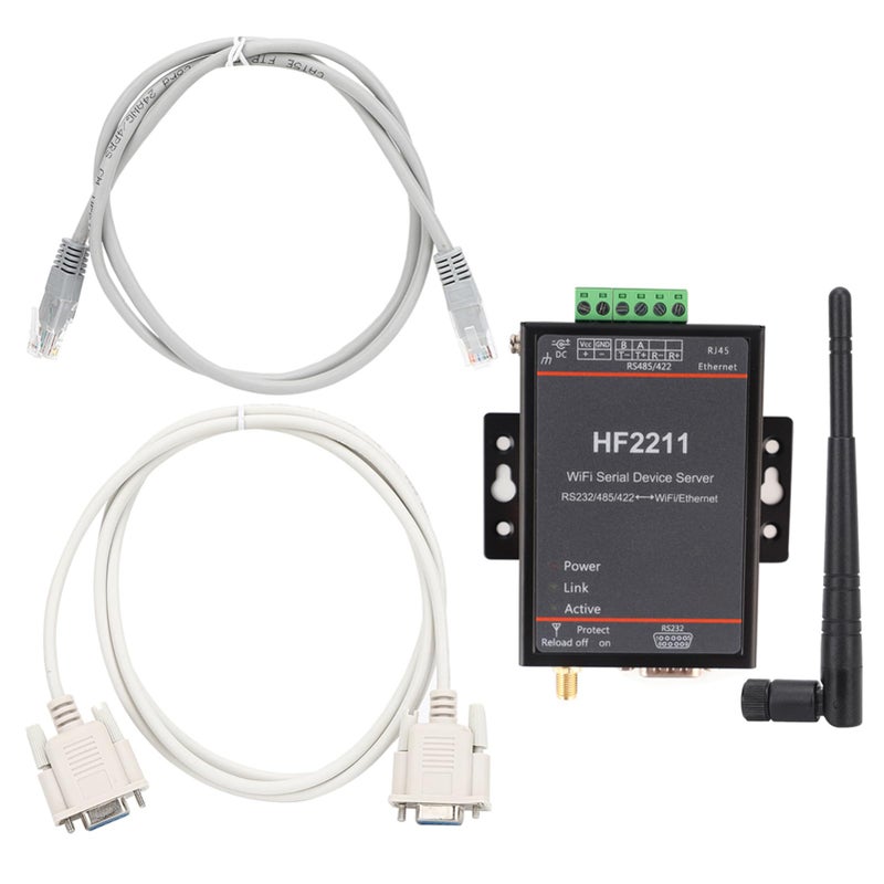 HF2211 Serial To Ethernet Device Server RS232 485 422 For WLAN Network Communication DTU 5 36 VDC - Image 2