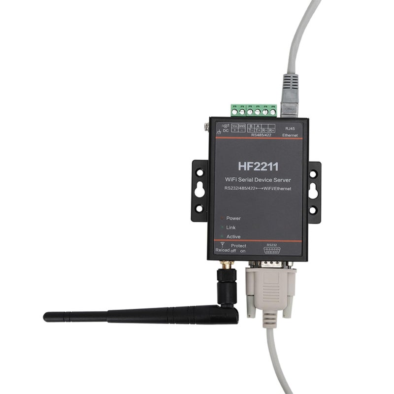 HF2211 Serial To Ethernet Device Server RS232 485 422 For WLAN Network Communication DTU 5 36 VDC - Image 5