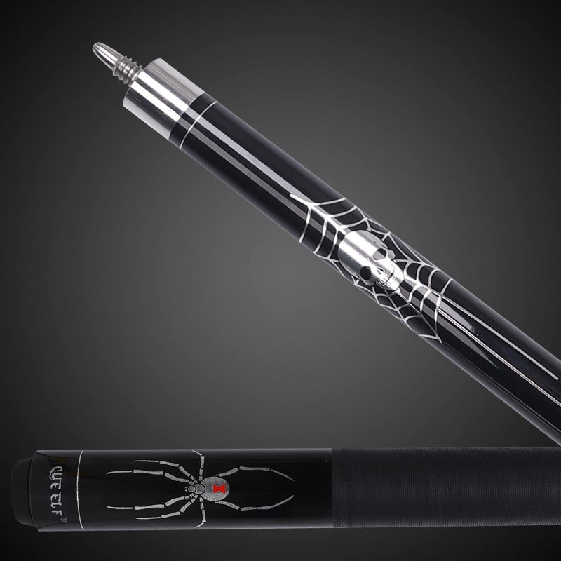 CUEELF Pool Cue Stick,Billiard Cue Sticks with Hard Case Low Deflection Shaft Professional Billiard Pool Cues Sticks 19.5-21 oz Cue Stick - Image 2
