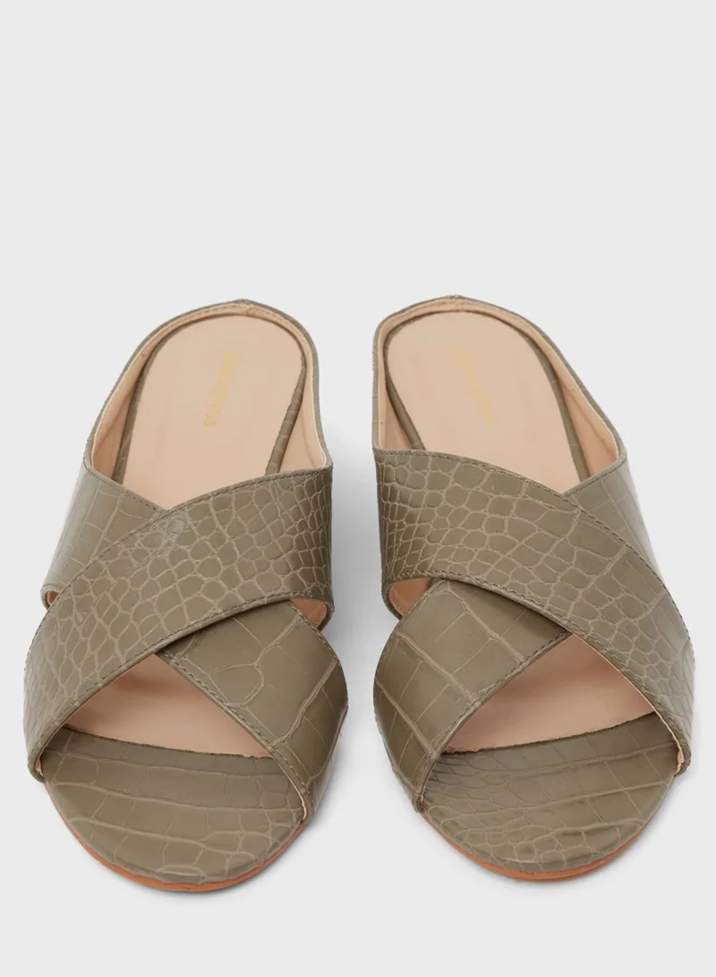 shoexpress Cross Strap Wedge Sandal