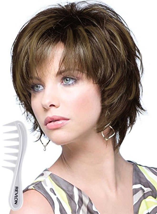 Noriko Sky Synthetic Wig by Rene of Paris and Wig Lift Comb - Almond Rocka-R - Bundle 2 Items - Image 1