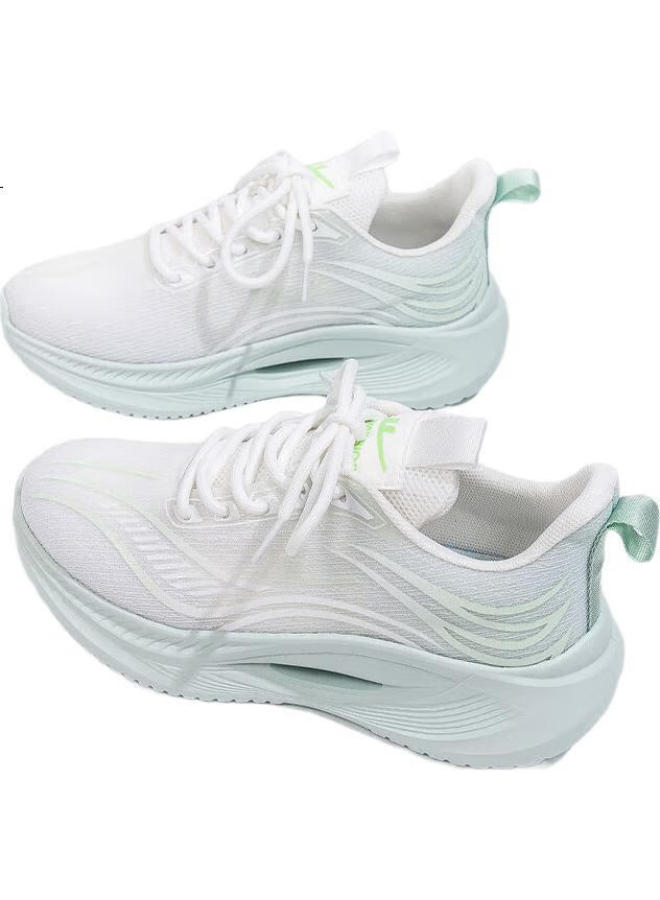 Pull Back Warrior Women'S Sports Shoes New Breathable Thick-Soled Casual Women'S Shoes Light Green Size 36 - Image 3