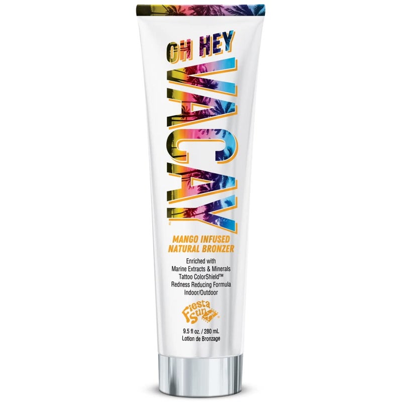 Fiesta Sun Oh Hey Vacay Mango Infused Natural Streak Free Bronzer 9.5oz