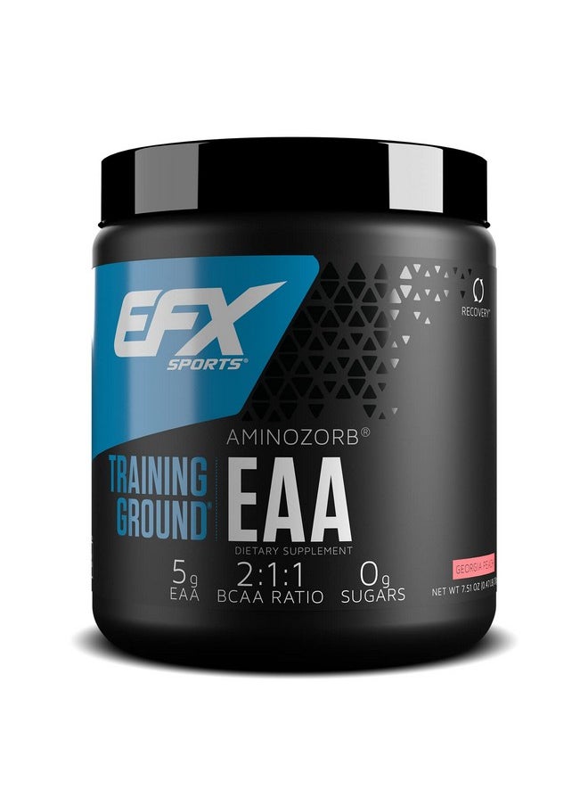 EFX SPORTS Training Ground Eaa ; Essential Amino Acids Supplement ; Energy & Protein Synthesis ; Pre Intra Or Post Workout ; 40 Servings (Georgia Peach)  - Image 1