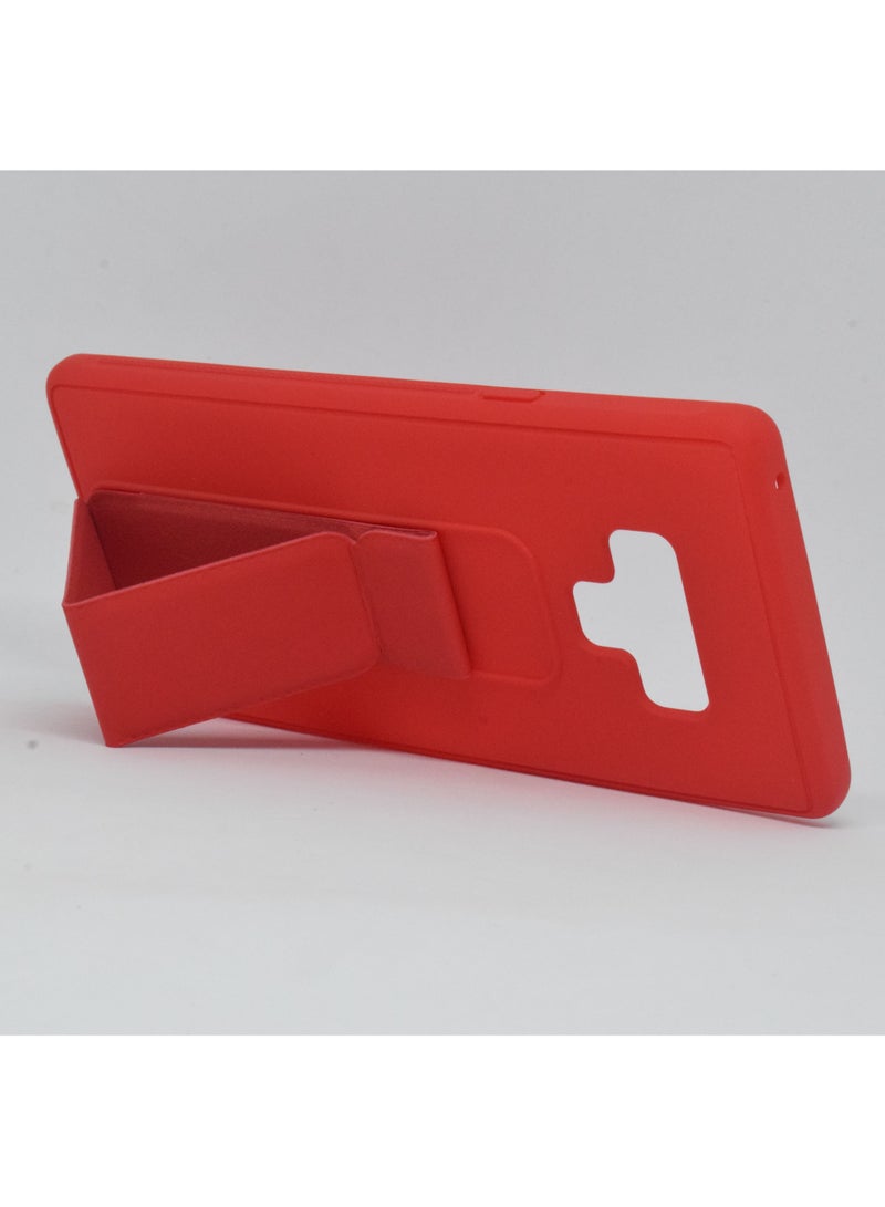 BORTONY Galaxy Note 9 Case Fully Covered With Adjustable Finger Grip Holder+Mobile Stand Shockproof Anti Scratch Protective Case Cover For Samsung Galaxy Note 9 - Image 2