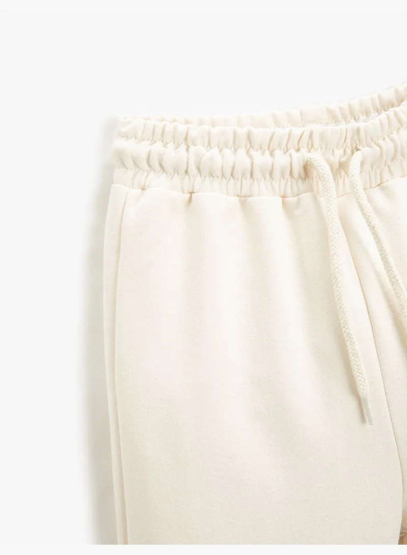 KOTON Basic Jogger Sweatpants Drawstring