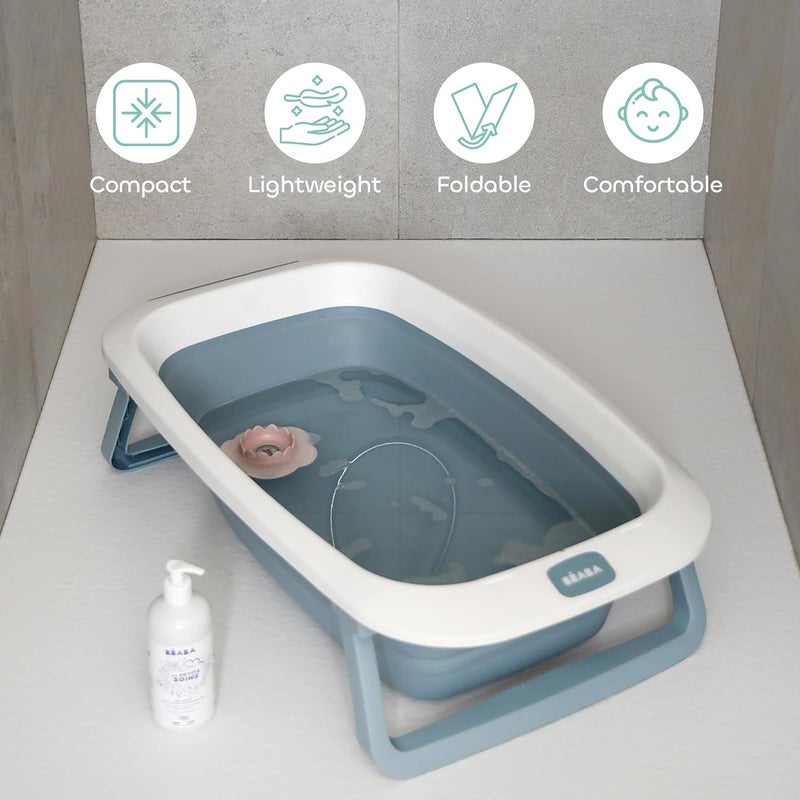 BEABA Béaba Eazy Pop Camélé' O Bath - Foldable Baby Bath Tub - Image 4