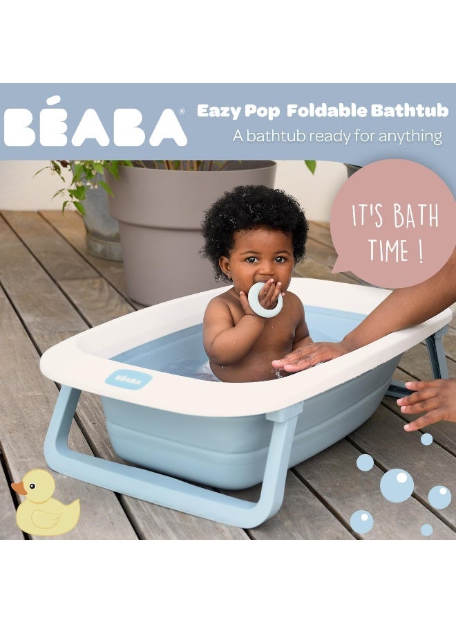 BEABA Béaba Eazy Pop Camélé' O Bath - Foldable Baby Bath Tub - Image 2