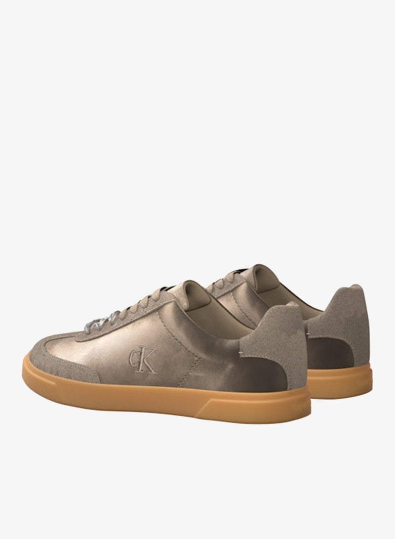 CALVIN KLEIN Low-Profile Satin Trainers - Image 4