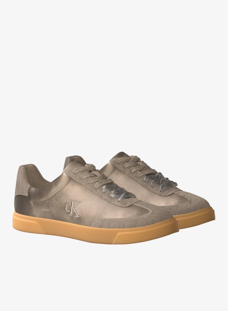 CALVIN KLEIN Low-Profile Satin Trainers - Image 3