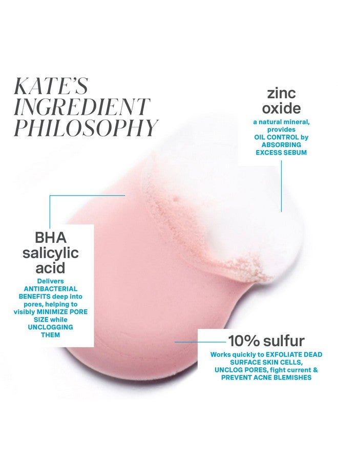 Kate Somerville EradiKate Acne Treatment - Clinically Formulated 10% Sulfur and BHA Spot Treatment - Clears Pimples, Cleans Pores and Prevents Breakouts, 1 Fl Oz - Image 4