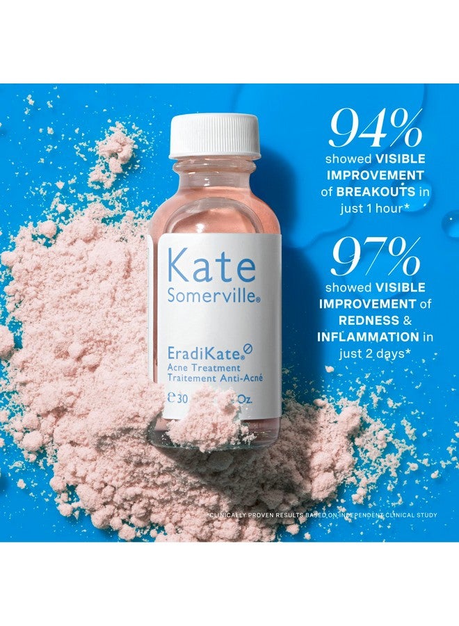 Kate Somerville EradiKate Acne Treatment - Clinically Formulated 10% Sulfur and BHA Spot Treatment - Clears Pimples, Cleans Pores and Prevents Breakouts, 1 Fl Oz - Image 5