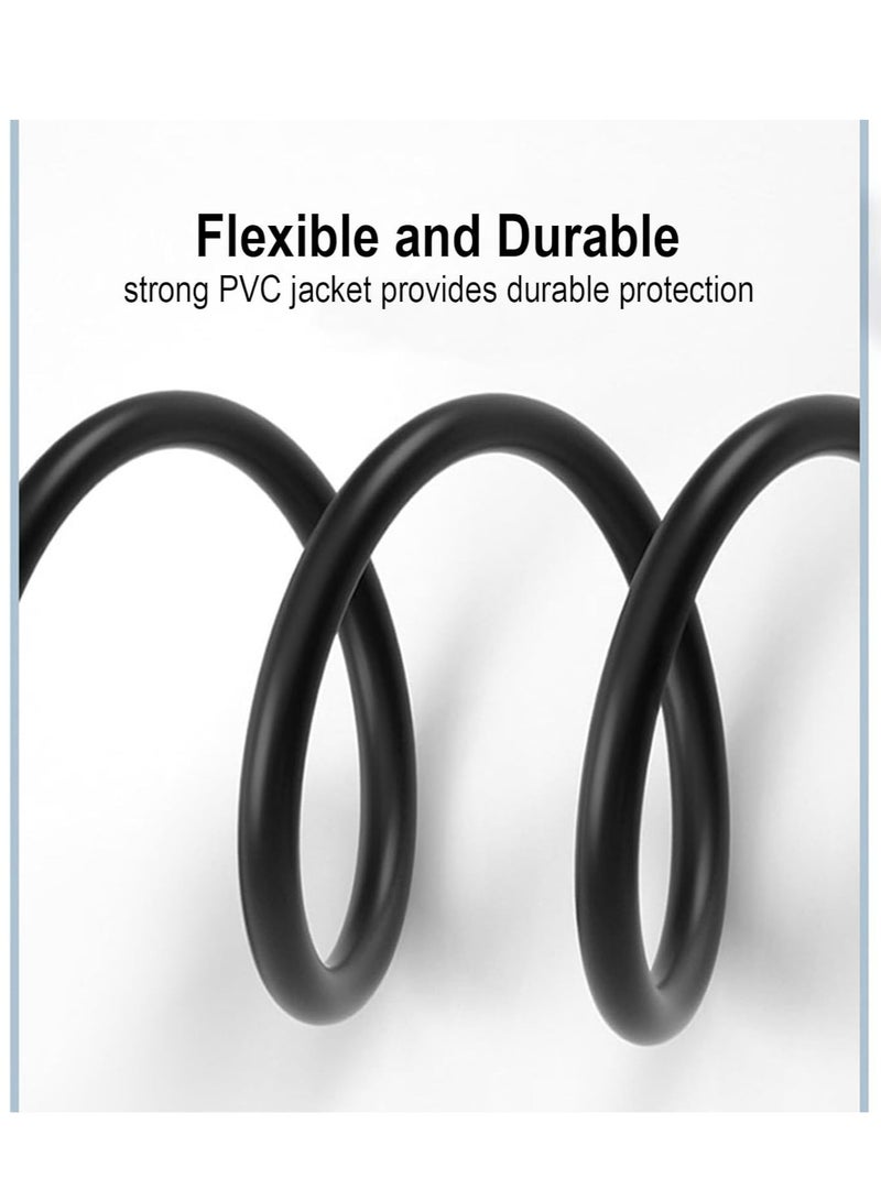 ProOne ProOne 3.5mm Audio Cable Male to Male Audio Cable 4 Pole Stereo Aux Cable Auxiliary Cable Aux Cord Headphones,PS4,Smartphone,Tablets,Headset,PC,Laptop .ect  - Image 5