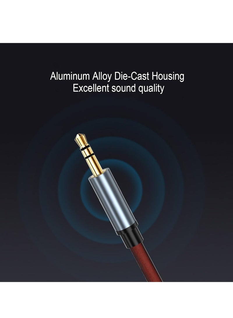 ProOne ProOne 3.5mm Audio Cable Male to Male Audio Cable 4 Pole Stereo Aux Cable Auxiliary Cable Aux Cord Headphones,PS4,Smartphone,Tablets,Headset,PC,Laptop .ect  - Image 4