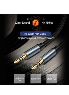 ProOne ProOne 3.5mm Audio Cable Male to Male Audio Cable 4 Pole Stereo Aux Cable Auxiliary Cable Aux Cord Headphones,PS4,Smartphone,Tablets,Headset,PC,Laptop .ect  - Image 2