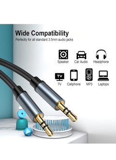 ProOne ProOne 3.5mm Audio Cable Male to Male Audio Cable 4 Pole Stereo Aux Cable Auxiliary Cable Aux Cord Headphones,PS4,Smartphone,Tablets,Headset,PC,Laptop .ect  - Image 3
