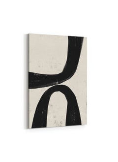 LOWHA Framed Canvas Wall Art Stretched Over Wooden Frame with Abstract Painting  - Image 4