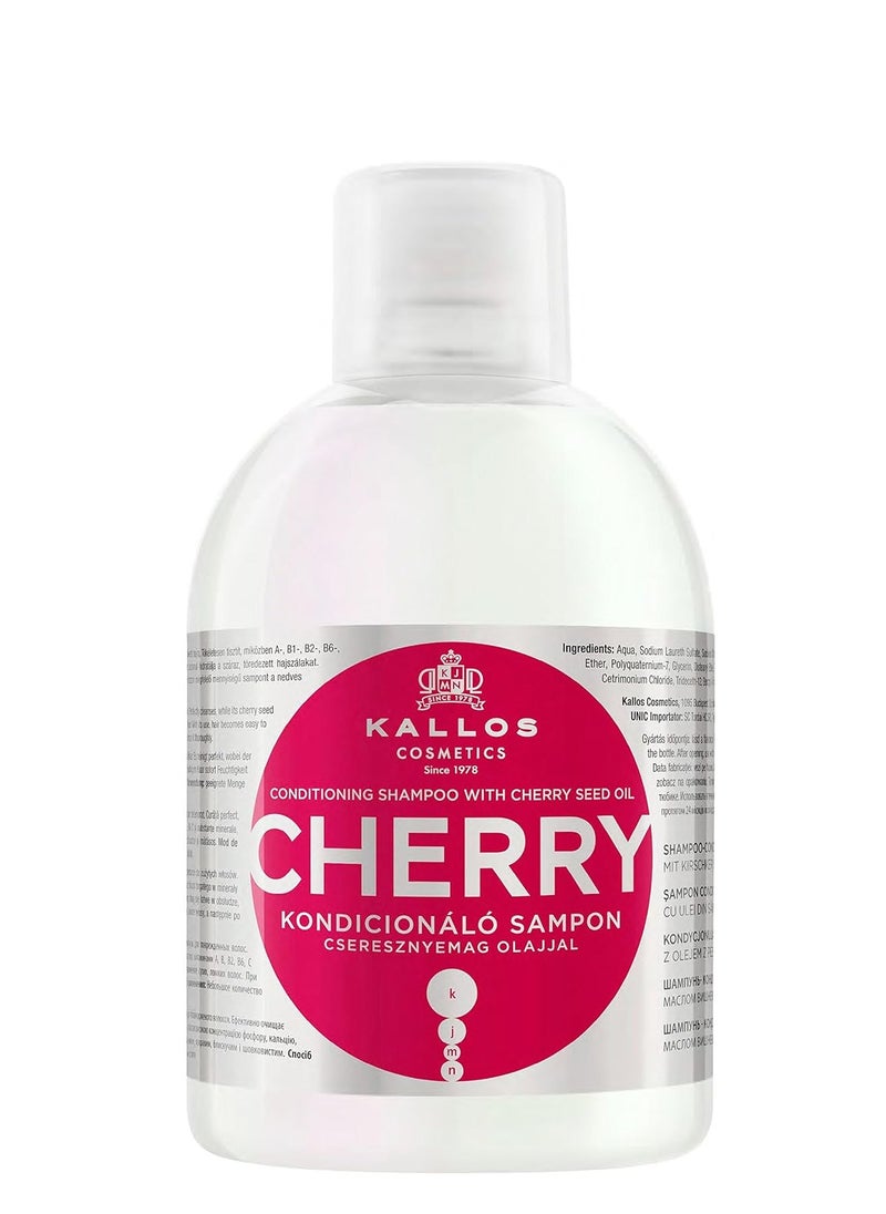 Kallos Kallos Conditioning Shampoo With Cherry Seed Oil 1000 ml  - Image 1