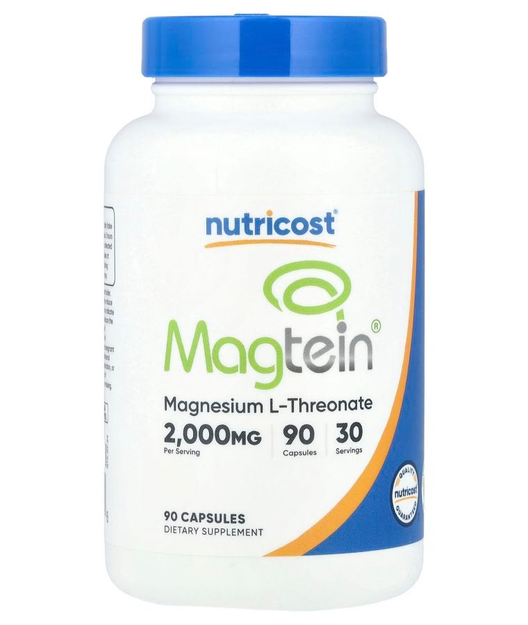Magtein® Magnesium L-Threonate 90 Capsules (666 mg per Capsule)