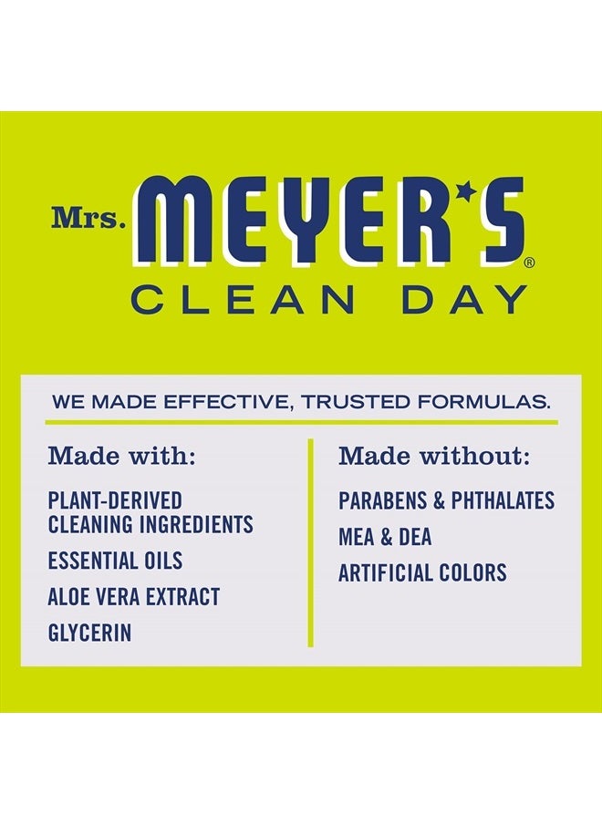 Mrs. Meyer's Clean Day - Liquid Dish Soap Refill, Biodegradable Formula, Lemon Verbena (48 Fl Oz (Pack of 1)) - Image 1