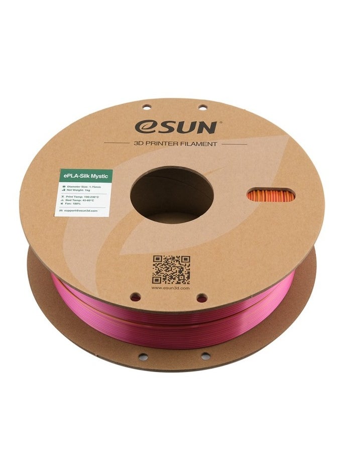 eSUN ePLA-Silk Mystic Gold Red Green 1.75mm, 1Kg/P-Roll  - Image 2