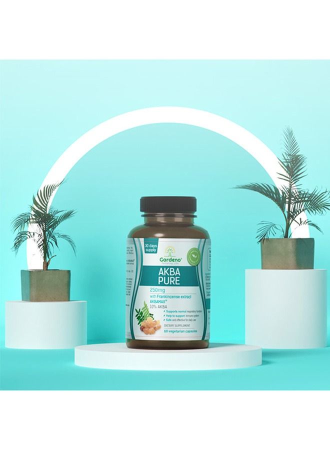 غاردينو أكبا نقية موحدة بوسويليا استخراج ل وظيفة الجهاز التنفسي العادي-60 كبسولات الخضار - Image 3