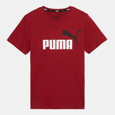 PUMA Kids' Essentials+ Two Tone Logo T-Shirt