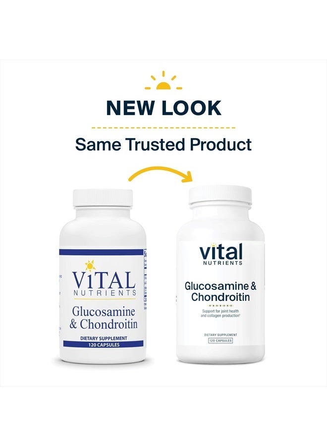 Vital Nutrients Glucosamine and Chondroitin | Support Healthy Joints, Mobility and Cartilage | Gluten, Dairy and Soy Free | 120 Capsules  - Image 5