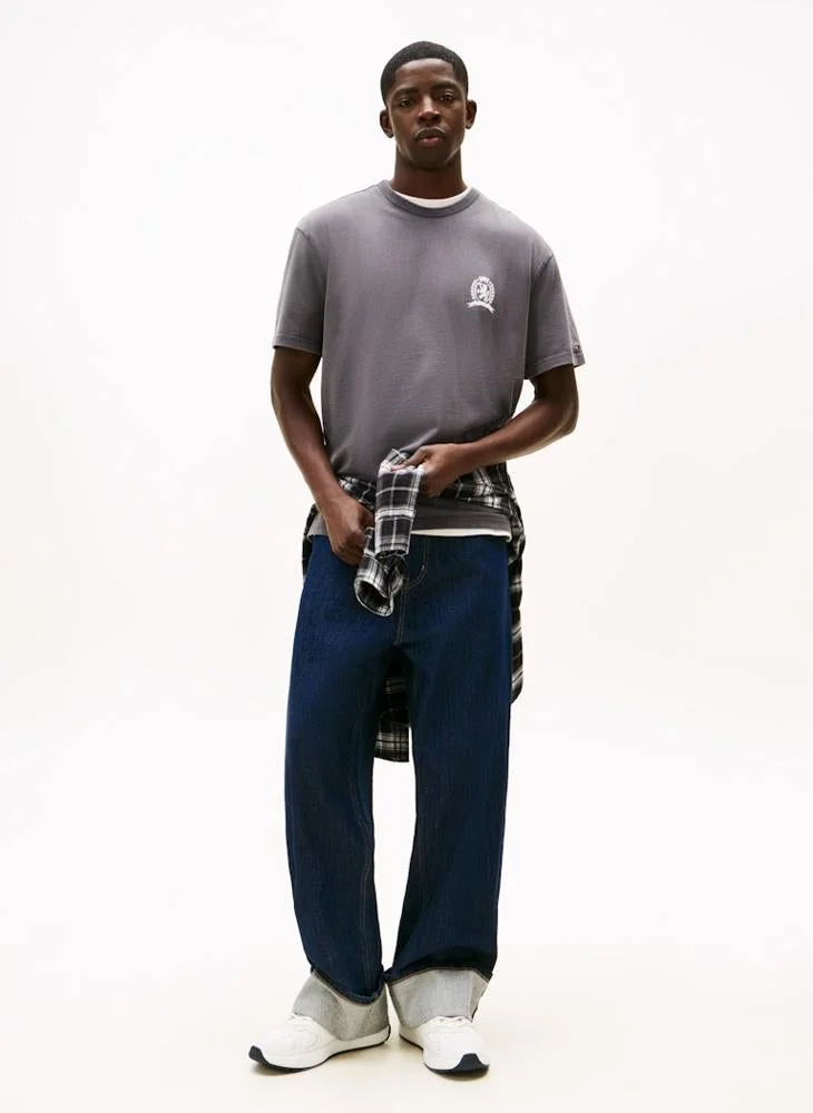 TOMMY JEANS  Logo Crew Neck T-Shirt for Men | Best Price UAE
