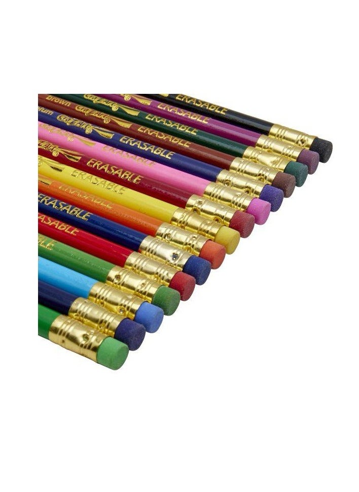 class Erasable color pencils 12  - Image 2