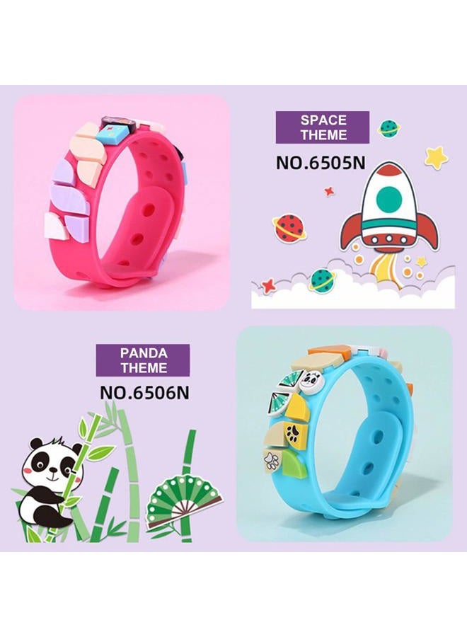 MEIEST 2021 New DOTS Kids Jewelry Craft Bracelet 6 Packs, Cool DIY Creative Sports Bracelet Making Kits for Girls and Boys, Custom Friendship Wristband Make a Great Birthday or New Year Gift,Spend blursday - Image 4