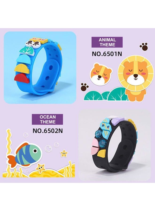 MEIEST 2021 New DOTS Kids Jewelry Craft Bracelet 6 Packs, Cool DIY Creative Sports Bracelet Making Kits for Girls and Boys, Custom Friendship Wristband Make a Great Birthday or New Year Gift,Spend blursday - Image 5