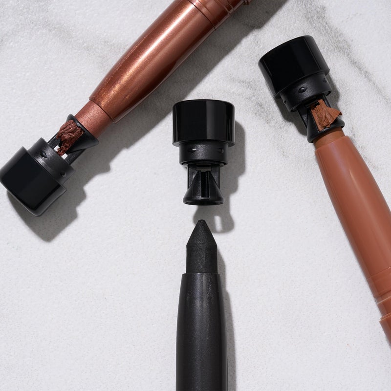 LAURA GELLER NEW YORK Kajal Longwear Kohl Eyeliner Pencil with Caffeine, Smooth & Blendable Makeup, Smokey Quartz - Image 5