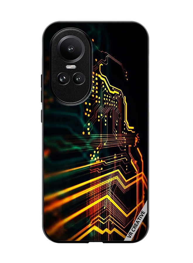 VR CREATIVE Protective Case Cover For Oppo Reno 10 Pro Electronics Design Multicolour - Image 1