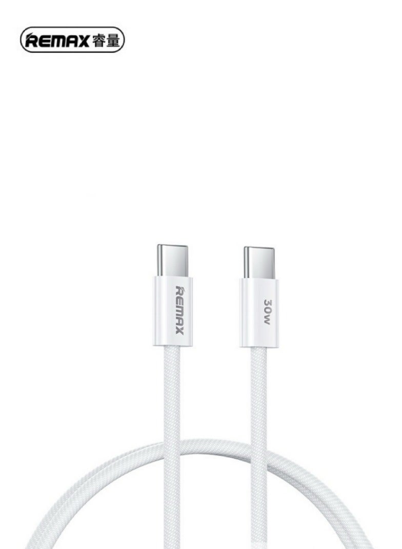 REMAX REMAX PD 30W type-c interface fast charging braided cable. Suitable for Apple 15 series - Image 1