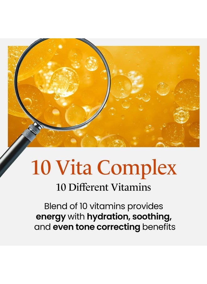 maxclinic MAXCLINIC Vita-10 Vital Ampoule | Nourishing Vitamin Complex Face Serum for Women & Men| Vitamin C Face Serum for Radiant Skin| Infused w/ 8 Hyaluronic Acid Serum Ampoule for Moisture Surge 3.38 fl oz  - Image 3