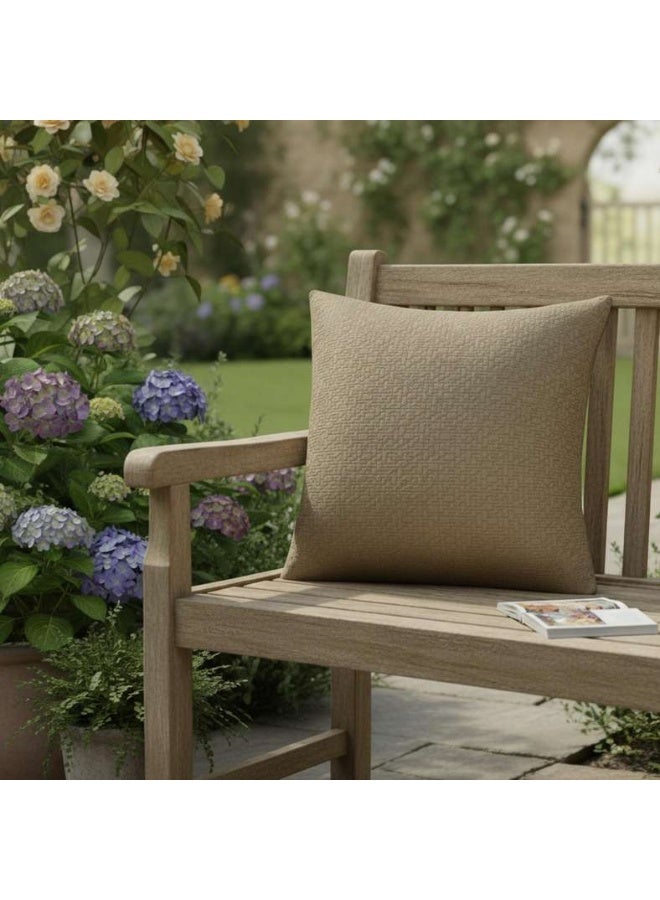 Pan Home Sunset Maze Indoor / Outdoor filled Cushion 50x50 cm- Brown - 123HAW9900395 - Image 2