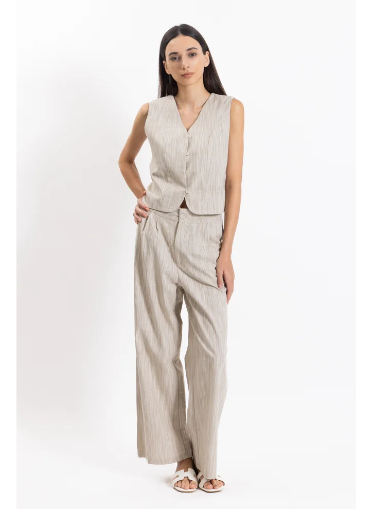 شايبس TEXTURED WAISTCOAT SET
