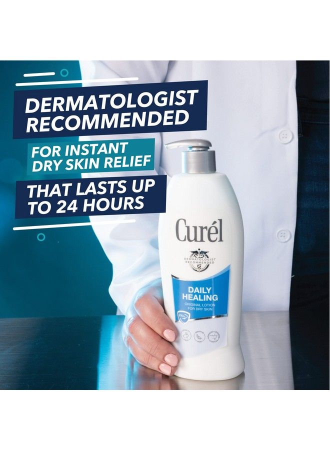 Curel Curél Daily Healing Body Lotion For Dry Skin Hand And Body Moisturizer Repairs Dry Skin And Retains Moisture With Advanced Ceramides Complex 20 Ounce - Image 3