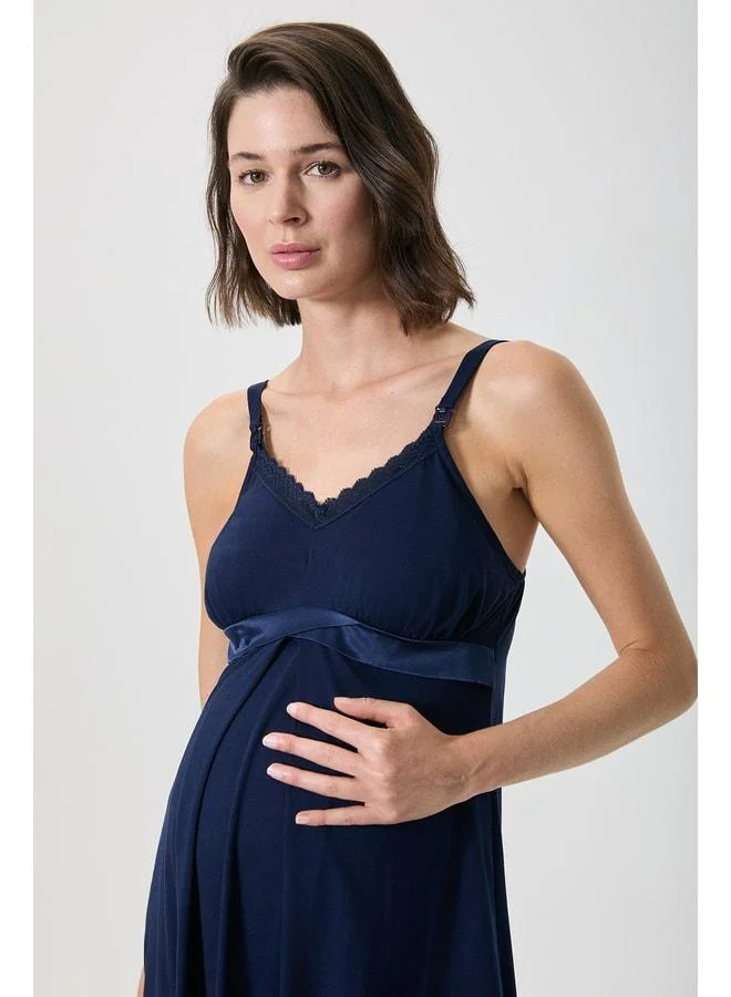 Penye Mood  100% Cotton Maternity Nightgown. for Women | Best Price UAE