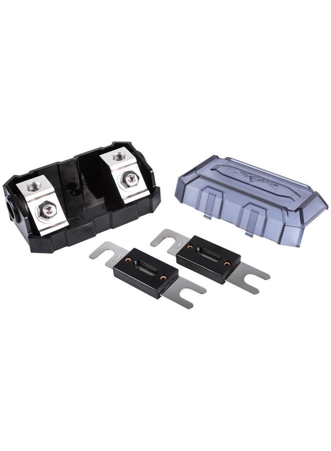 SKAR AUDIO 1/0 or 4 Gauge Pro Series in-line ANL Fuse Holder (SK-Fuse-BLK-PROANL) - Image 3