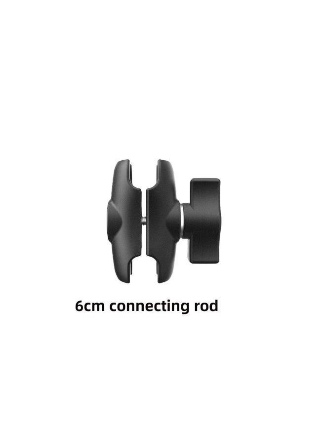 Manufacturer One-inch 9cm 6cm Industrial Computer Tablet Computer Farm Machinery Universal Adjustment Connecting Rod-Color:6cm Anti-falling Arm (plastic) - Image 4