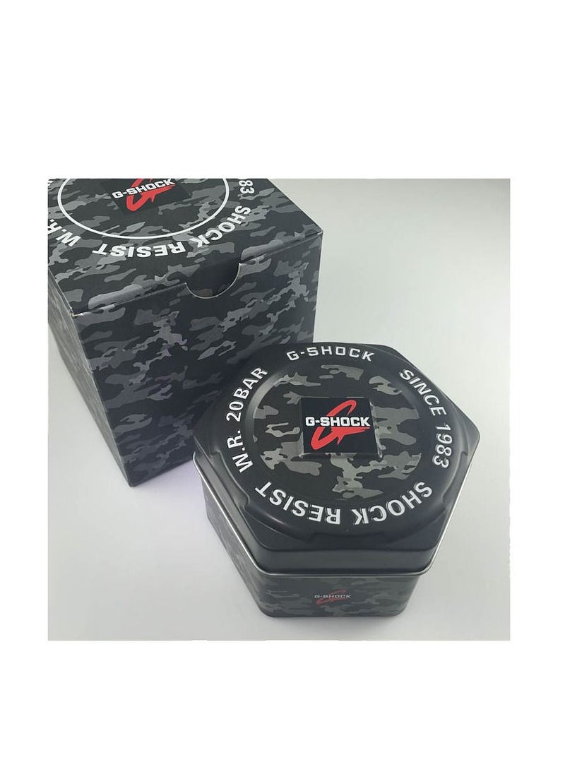 CASIO - G shock Ignite Red Colour Analog Digital Black Resin Wrist Watch for Men's GA-700BNR-1ADR - Image 1