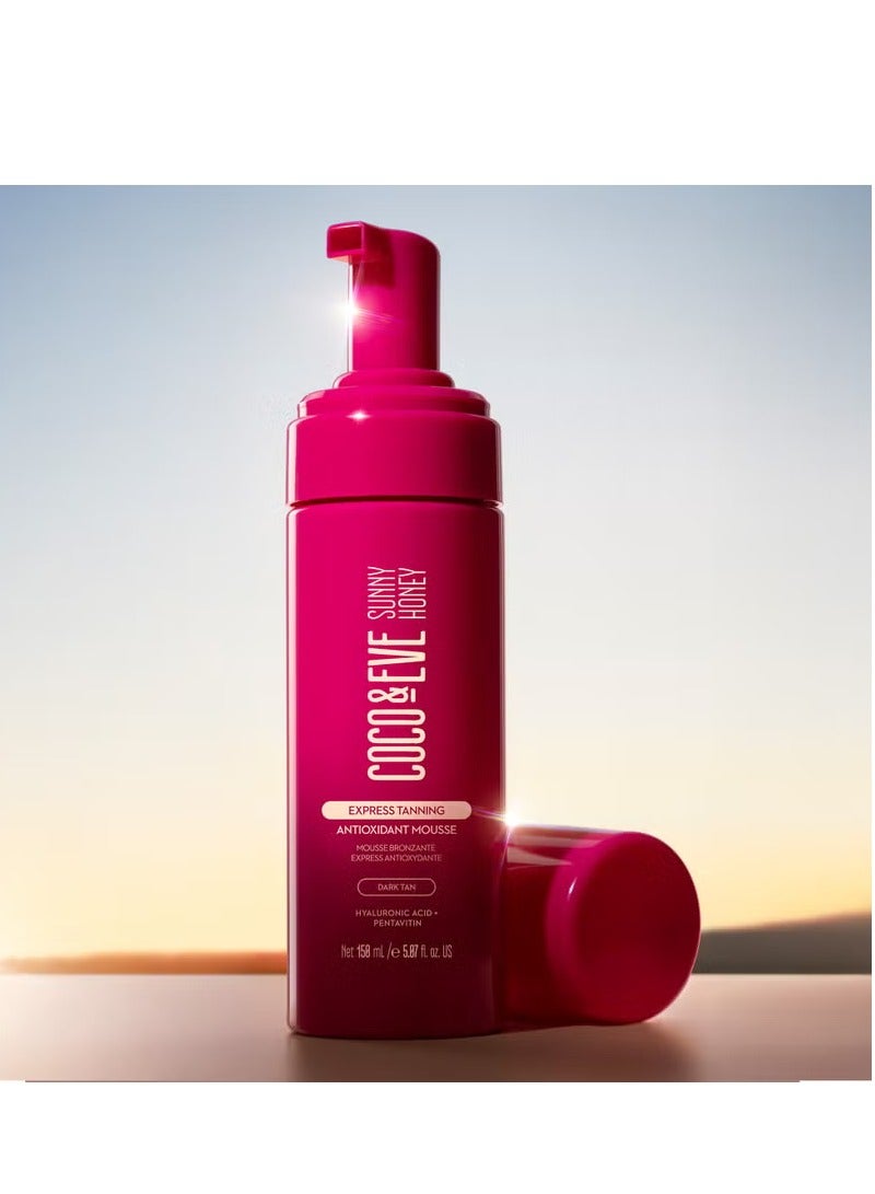 Coco & Eve Exclusive Antioxidant Express Tanning Mousse 150ml - Image 2