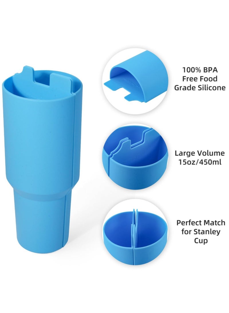 2-in-1 Inner Tray Compatible with Stanley Cups Accessories, Silicone Cup Separator for 40 oz Tumblers and Water Bottles  - Image 2