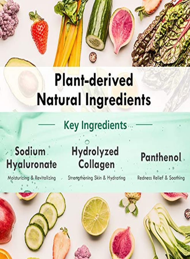DERMAL 24 Combo Pack Collagen Essence Full Face Facial Mask Sheet - Sensitive Soothing, Anti-Acne, Nourishing Cleansing Korean Face Mask - Natural Skincare Spa Facial Mask Set For Women, Men  - Image 4