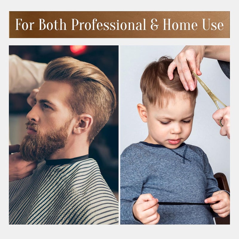 FACON Facón Hair Cutting Scissors - Professional Hair Scissors 6.5 Inch Razor Edge Barber Shears Salon Hair Cutting Shears - Japanese Stainless Steel - Precision Cutting Premium Shears for Men, Women & Kids - Image 5