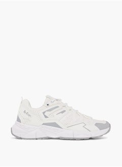Lee Cooper Mens Panelled Lace-Up Sneakers With Pull Tab  - Image 2