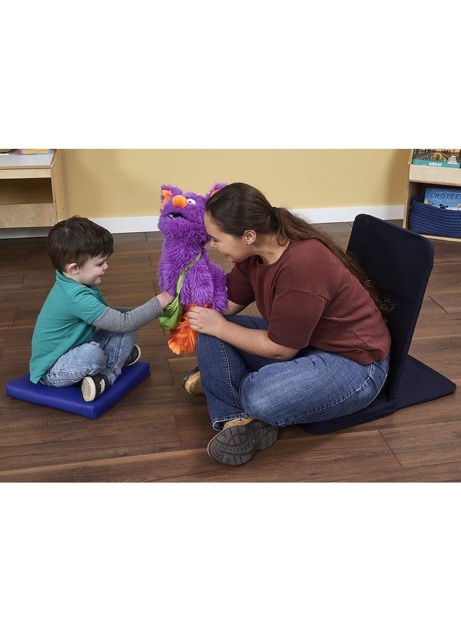 Roylco Interactive Edgar an Emotion Puppet Kit, Super-Soft and Snuggly Social Emotional Learning Therapy Puppet with 12 Emotion Face Circles - Image 3