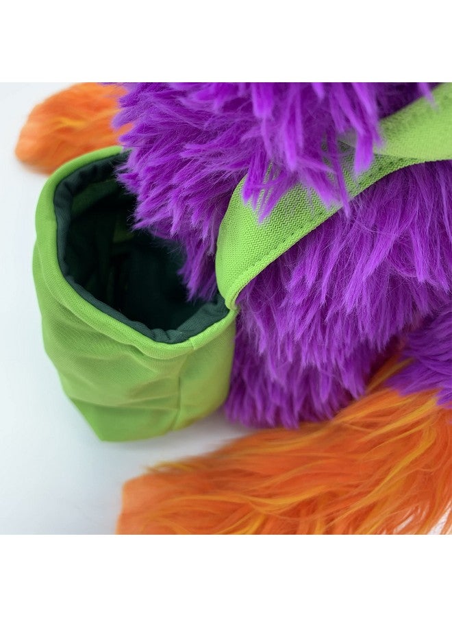 Roylco Interactive Edgar an Emotion Puppet Kit, Super-Soft and Snuggly Social Emotional Learning Therapy Puppet with 12 Emotion Face Circles - Image 4